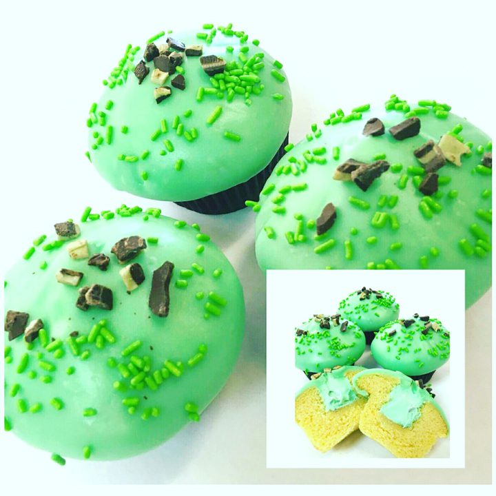 Shamrock Shake Cupcake Flavor of the Month