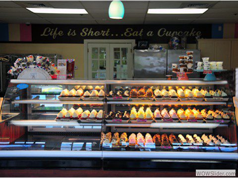 Cupcake Display At Plymouth