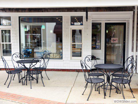 Outdoor Sitting Area At Mashpee