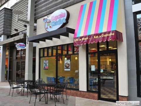 Cupcake Charlies Storefront