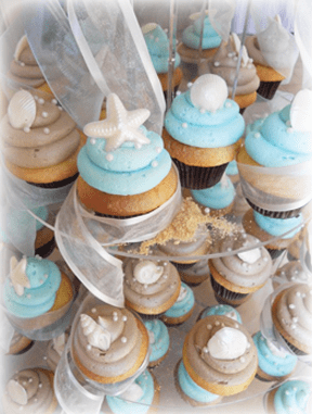 Ocean Themed Cupcakes