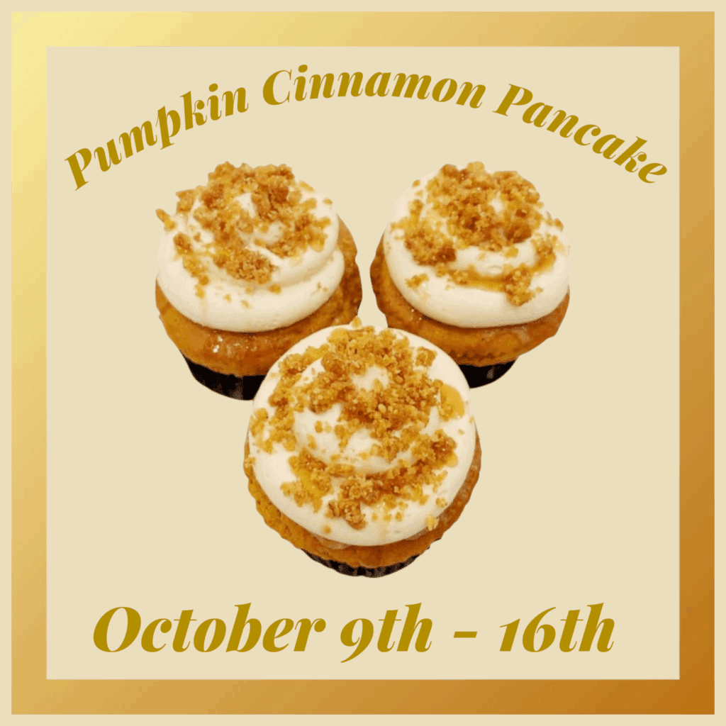 Epic Pumpkin Cinnamon Pancake Cupcake!