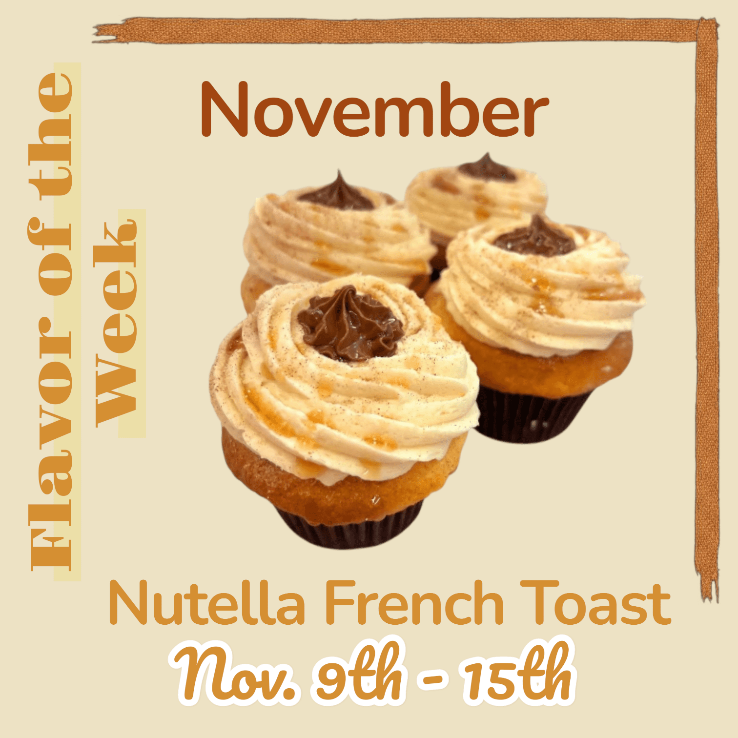 Nutella Stuffed French Toast Flavor of the Week