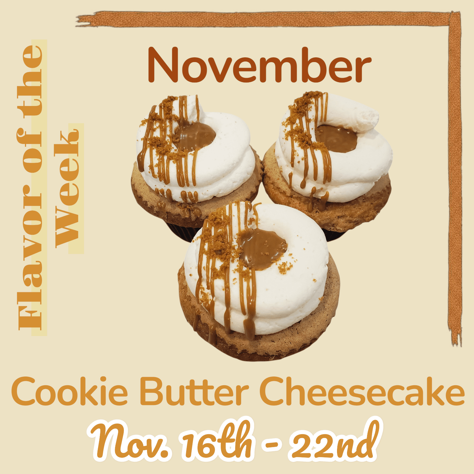 Cookie Butter Cheesecake