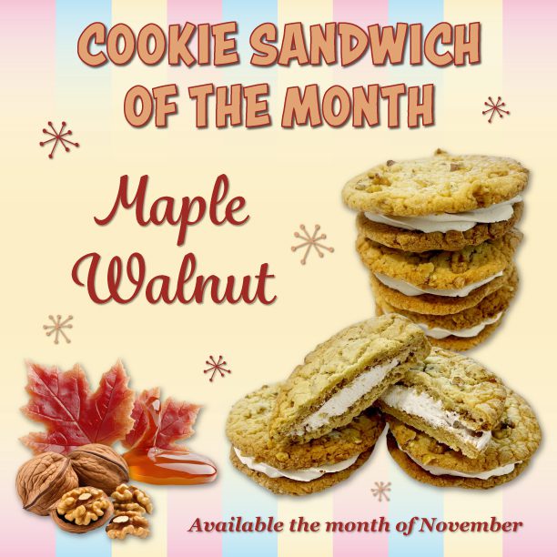 Maple Walnut Cookie Sandie Square Image