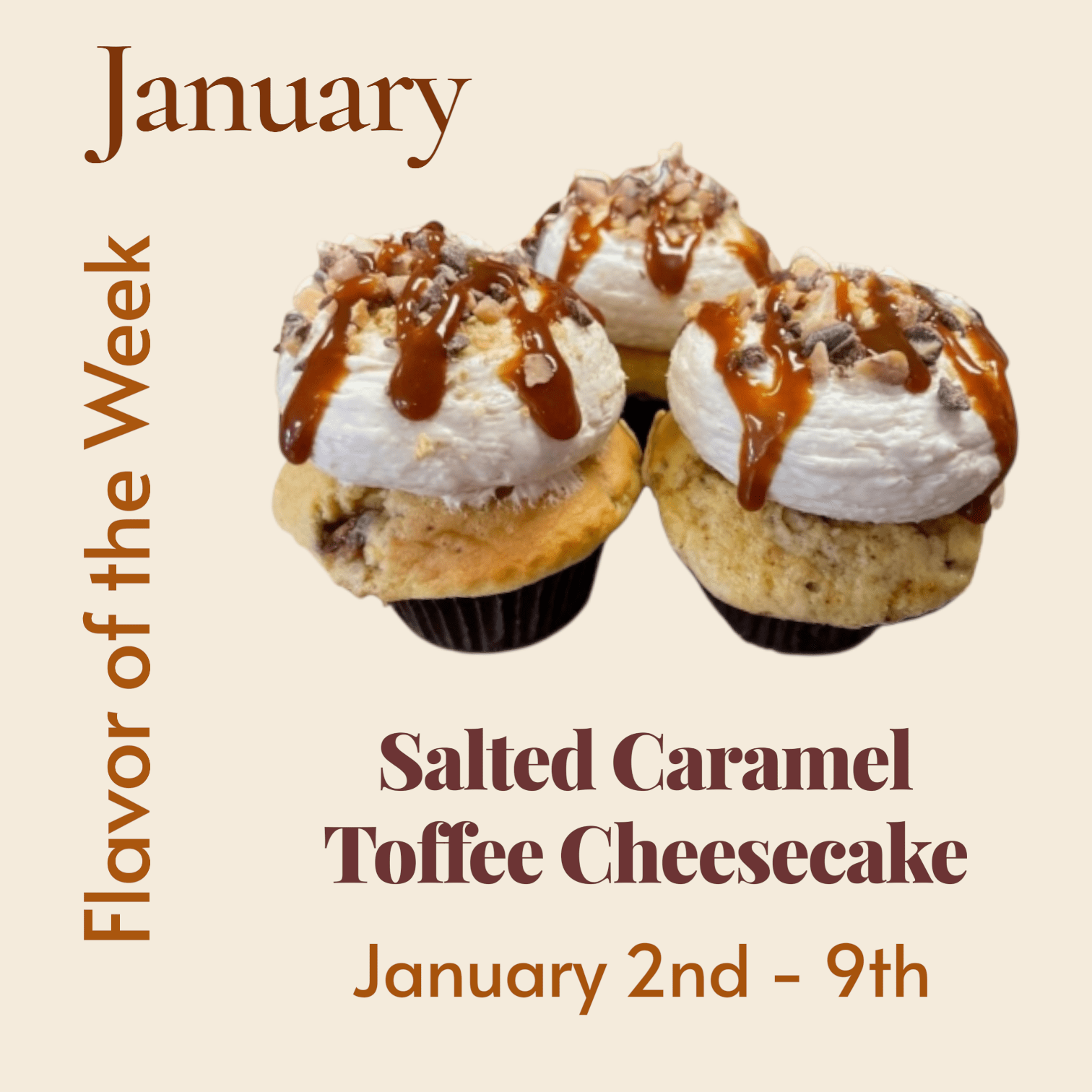 Salted Caramel Toffee Cheesecake
