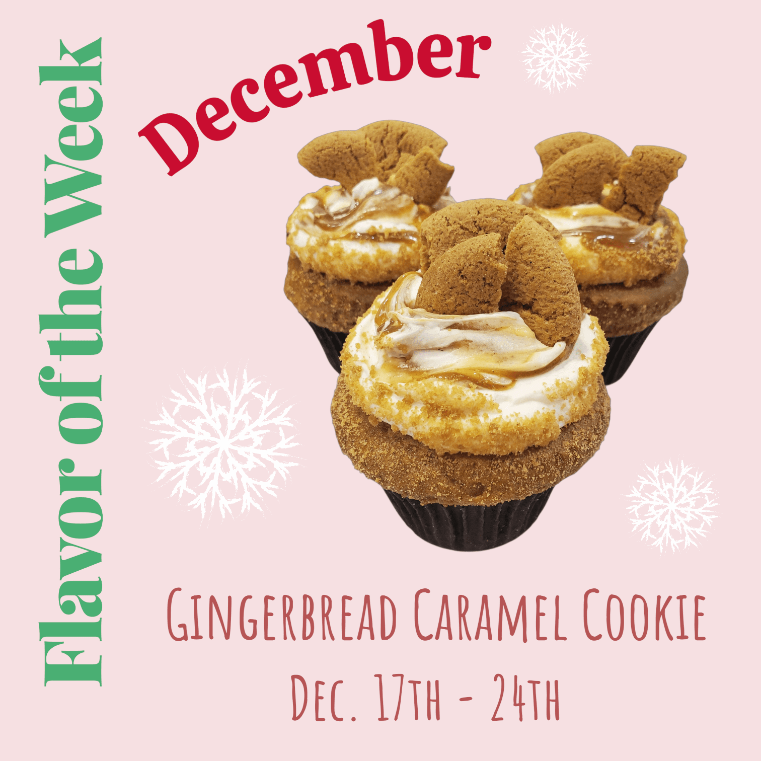 Gingerbread Caramel Cookie Flavor Frenzy