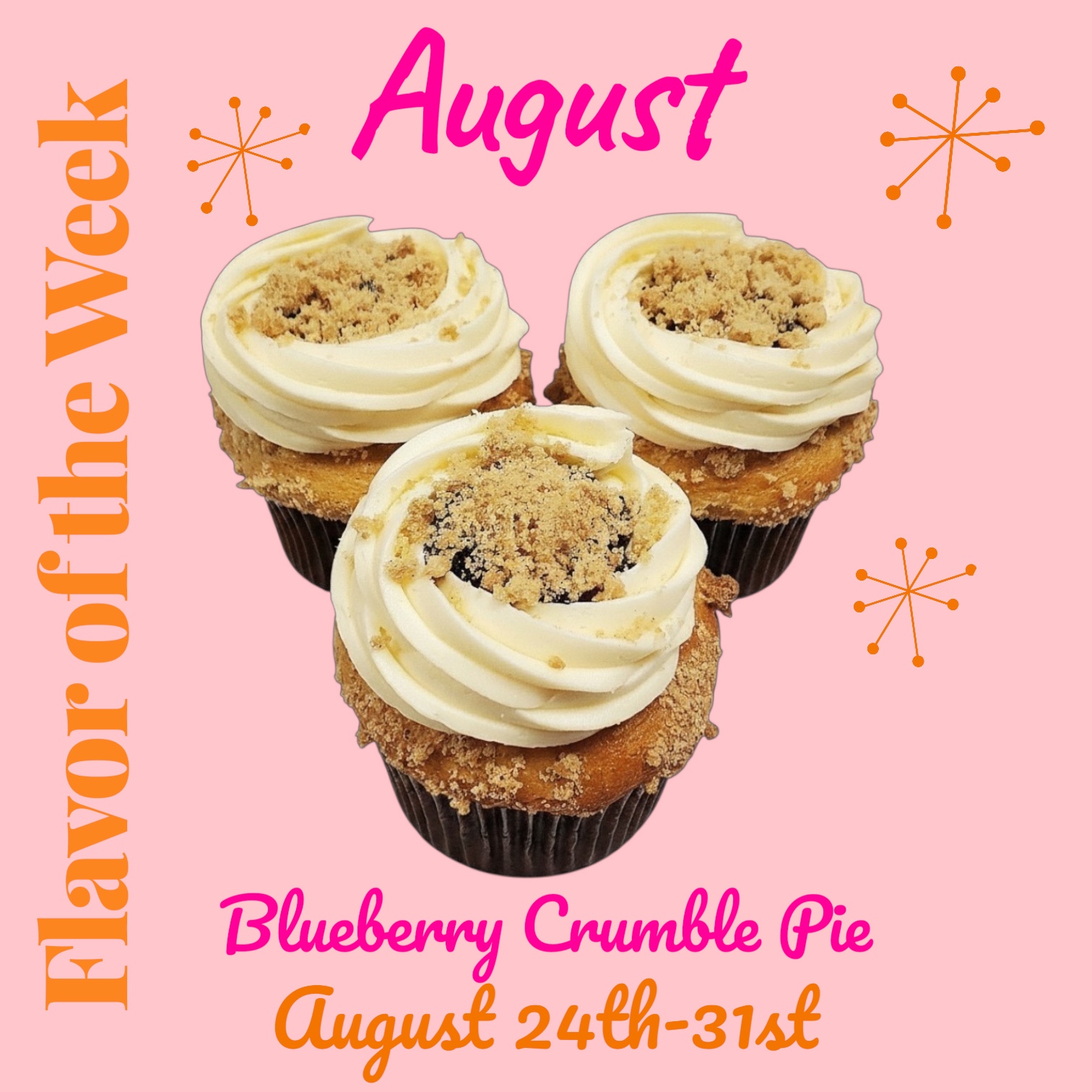 Blueberry Crumble Pie FOW