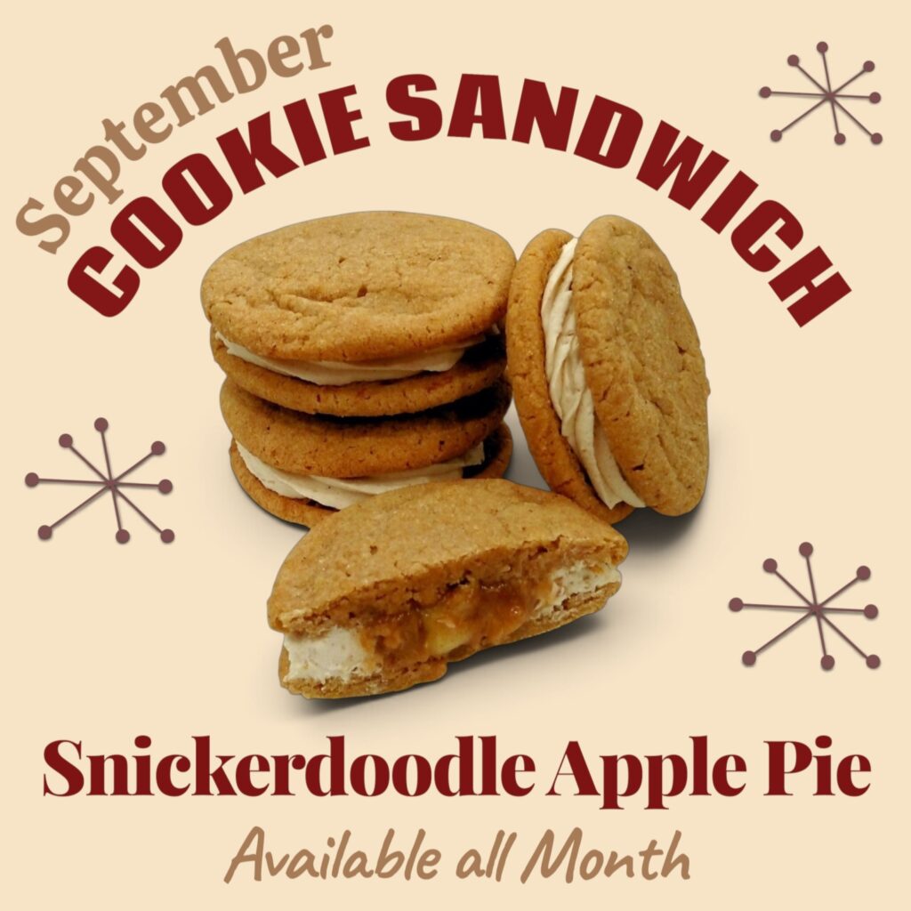Snickerdoodle Apple Pie Cookie Sandie