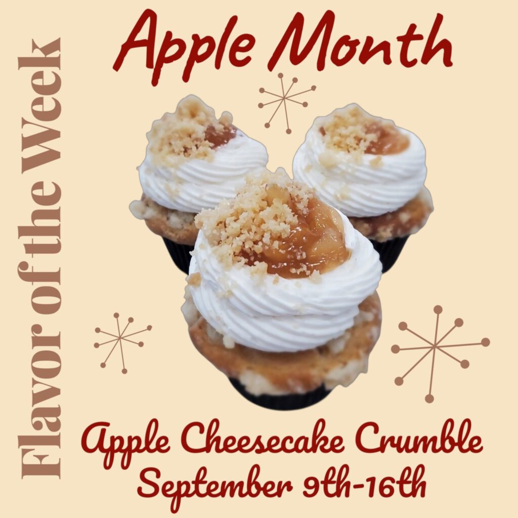 Apple Cheesecake Crumble FOW