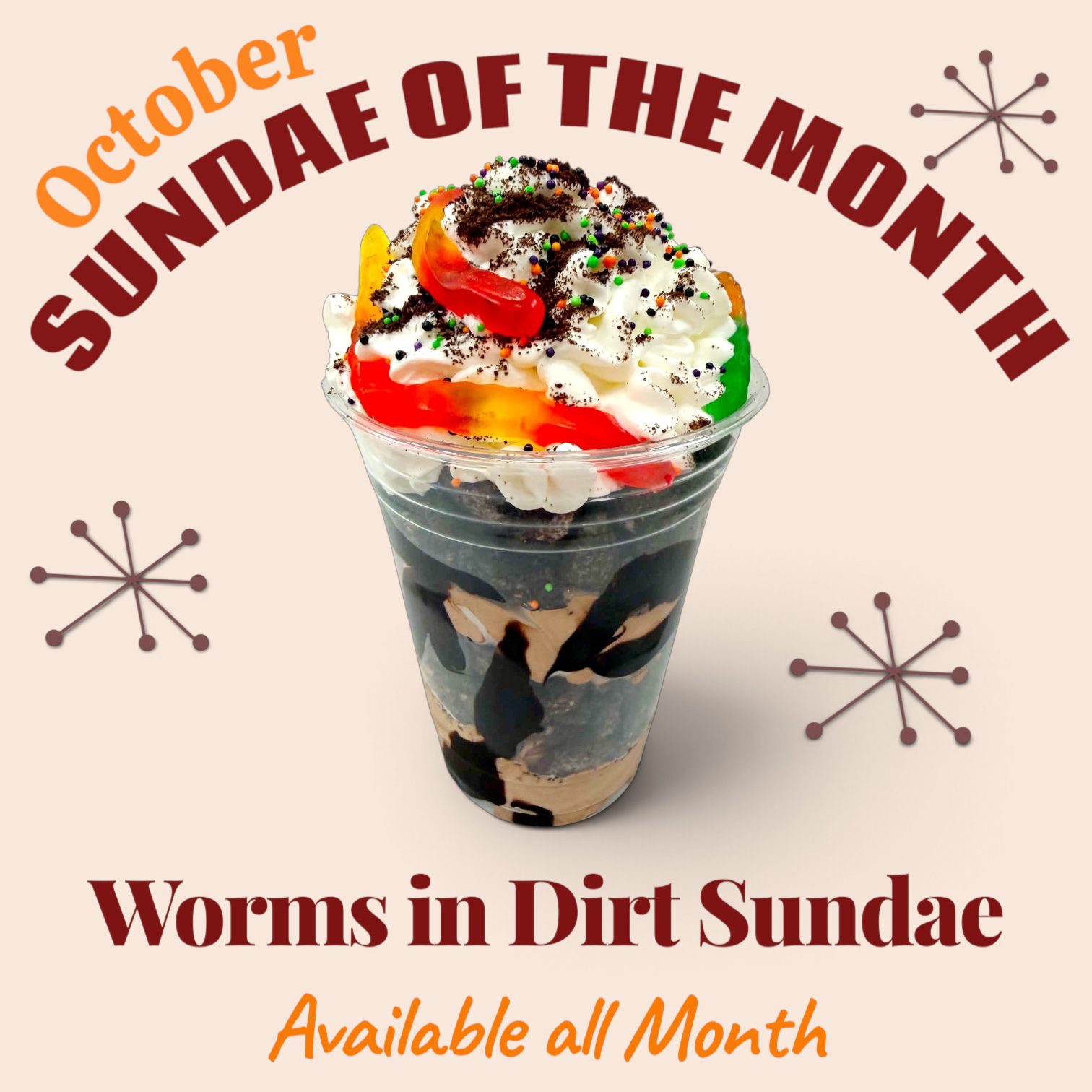 Worms in Dirt Sundae